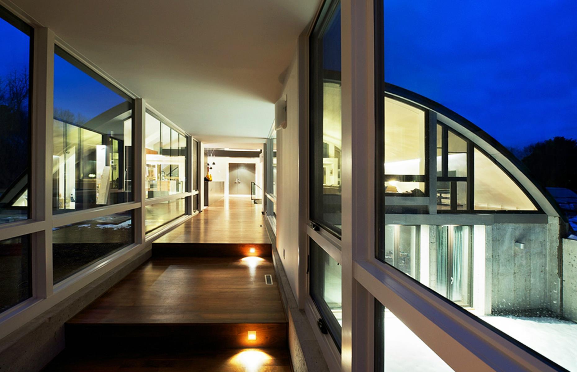 Arc House, New York, USA: You won't believe people live inside these hangar homes